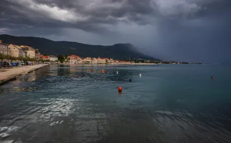 HLADNA FRONTA STIGLA U HRVATSKU: TEMPERATURE SU DRASTIČNO PALE, U DIJELOVIMA ZEMLJE PADA SNIJEG