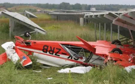 PAO MALI AVION NA AERODROMU KRAJ SISKA