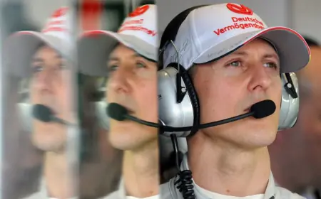 MICHAEL SCHUMACHER POTPISAO SE NA KACIGU KOJA IDE NA DOBROTVORNU DRAŽBU