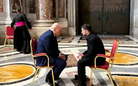 ČITAČICA S USANA OTKRILA ŠTO JE ZELENSKI REKAO TRUMPU NA PAPINOM SPROVODU