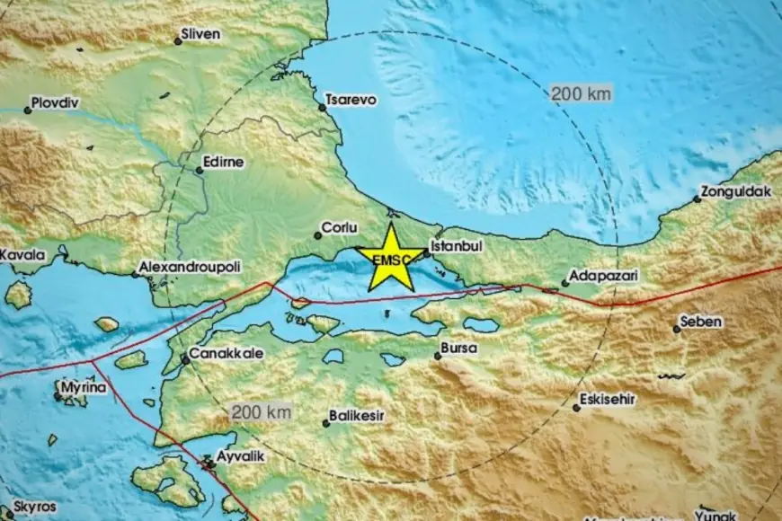 SNAŽAN POTRES U TURSKOJ, EPICENTAR BLIZU ISTANBULA