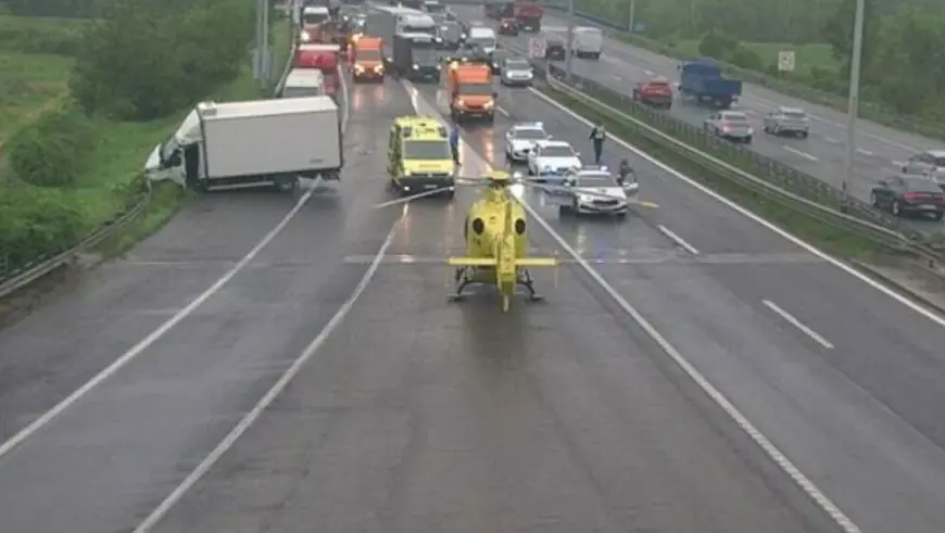 UŽAS NA ZAGREBAČKOJ OBILAZNICI! DVOJE POGINULO U LANČANOM SUDARU, STIGAO HELIKOPTER