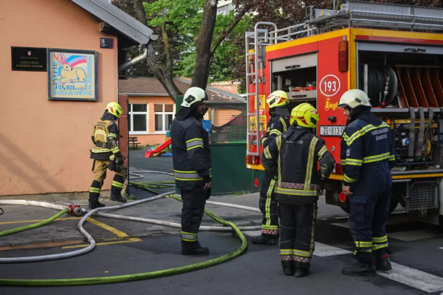 POLICIJA UTVRDILA UZROK POŽARA U ZAGREBAČKOM VRTIĆU