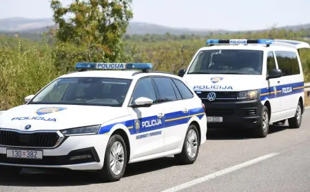 NESREĆA KOD VINKOVACA: VOZAČ SLETIO S CESTE I PREMINUO