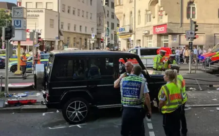 AUTOMOBILOM SE ZABIO U LJUDE U STUTTGARTU, IMA OZLIJEĐENIH