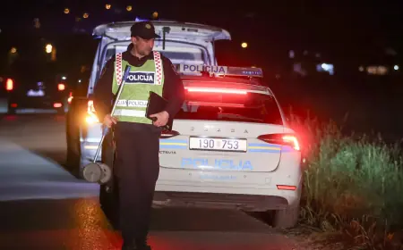 NESREĆA U VINKOVCIMA: POGINUO MOTOCIKLIST