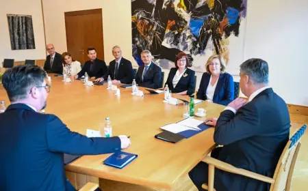 MILANOVIĆ PRIMIO PREDSTAVNIKE PET INŽENJERSKIH KOMORA