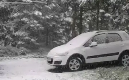 SNIJEG IZNENADIO SUSJEDE: "PADAJU KRUPNE PAHULJE, SVE SE ZABLIJELILO KAO DA JE SIJEČANJ"