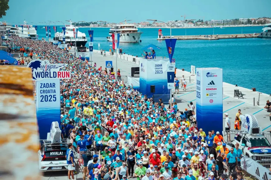 S LIBURNSKE OBALE STARTALO 10.000 TRKAČA U UTRCI WINGS FOR LIFE WORLD RUN
