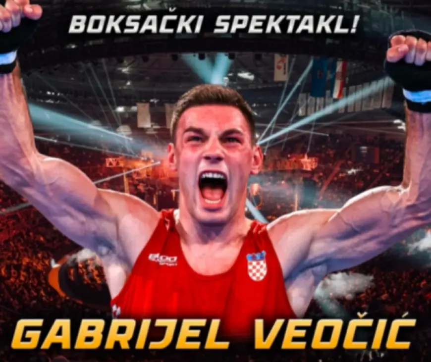 BOKSAČKI SPEKTAKL PRVAK EUROPE GABRIJEL VEOČIĆ DOLAZI U ZADAR!