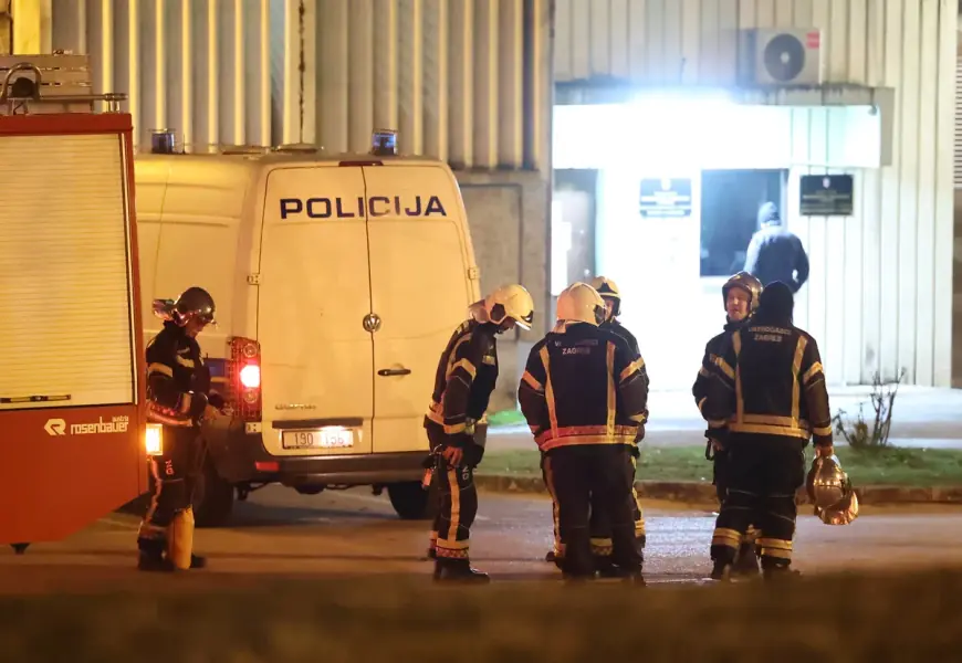 POŽAR U ZATVORU U REMETINCU. VATROGASCI MORALI RAZVALITI VRATA