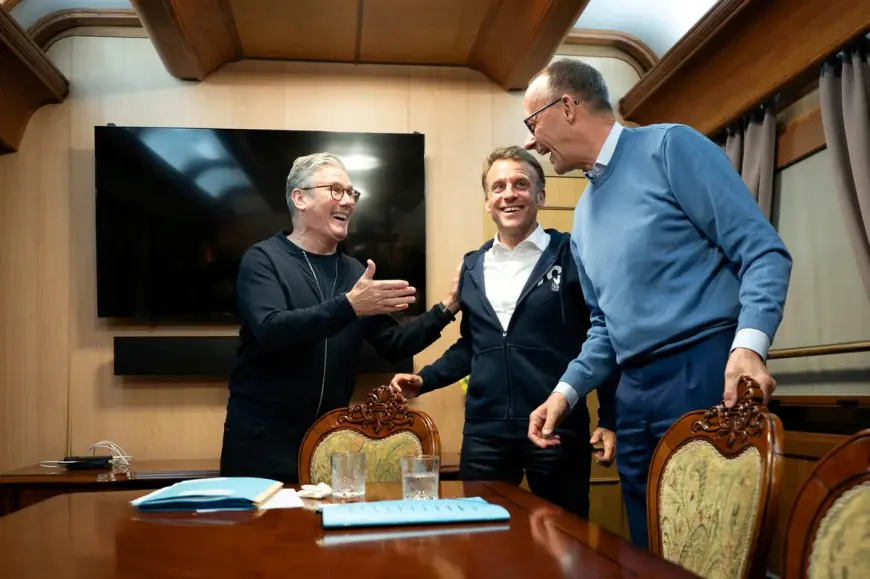 MACRON, MERZ I STARMER OPTUŽENI DA SU KONZUMIRALI DROGU: "IZGLEDA KAO MARAMICA"