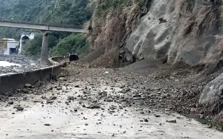 POTRES OD 5,9 POGODIO TAJVAN: PADALI DIJELOVI ZGRADA, ODRONILA SE PLANINA