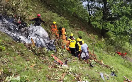 TRAGEDIJA U INDIJI: SRUŠIO SE HELIKOPTER, POGINULO SEDAM OSOBA