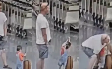 MUŠKARAC U ZRAČNOJ LUCI DJEČAKA BRUTALNO BACIO NA POD, OZLJEDE SU STRAVIČNE