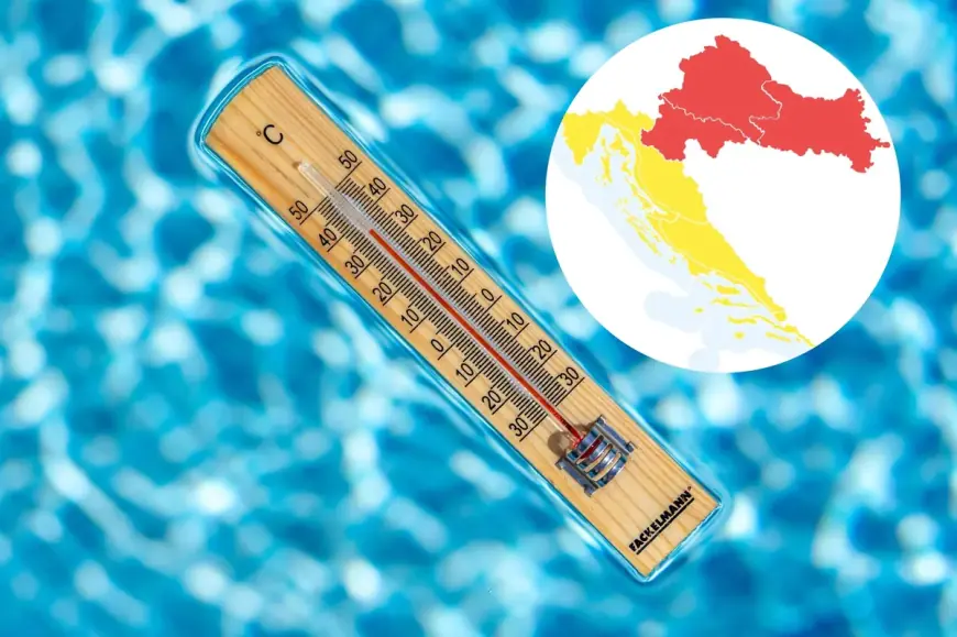 DIO HRVATSKE POD CRVENIM ALARMOM: TEMPERATURE DO 38 STUPNJEVA, EVO GDJE ĆE BITI NAJGORE