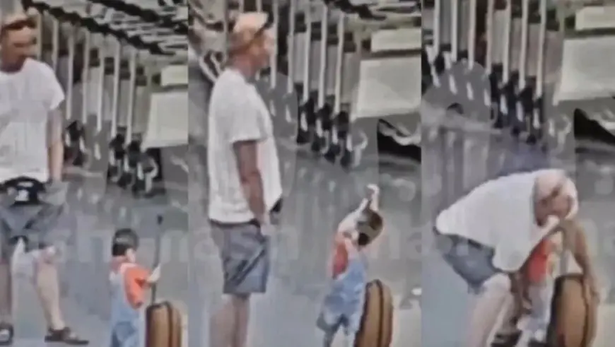 MUŠKARAC U ZRAČNOJ LUCI DJEČAKA BRUTALNO BACIO NA POD, OZLJEDE SU STRAVIČNE