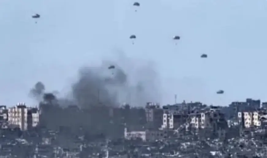 DOK PADOBRANCIMA STIŽE POMOĆ, NA GAZU PADAJU BOMBE: 62 PALESTINACA UBIJENO U IZRAELSKIM NAPADIMA