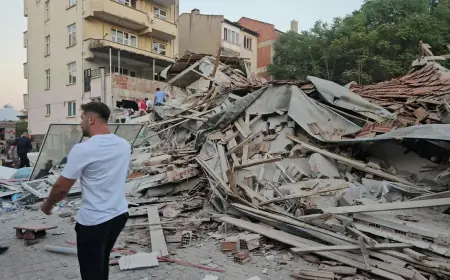 POSLJEDICE SNAŽNOG POTRESA U TURSKOJ: URUŠENE ZGRADE, SPAŠAVANJA U TIJEKU
