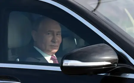 PUTIN U BLINDIRANOJ LIMUZINI STIŽE NA ALJASKU: OVO JE KONVOJ U KOJEM SE KREĆE