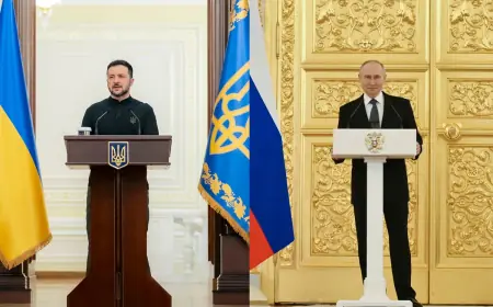 PUTIN PREDLOŽIO LOKACIJU SASTANKA SA ZELENSKIM, ON ODBIO: "NE IZGLEDA KAO DOBRA IDEJA"