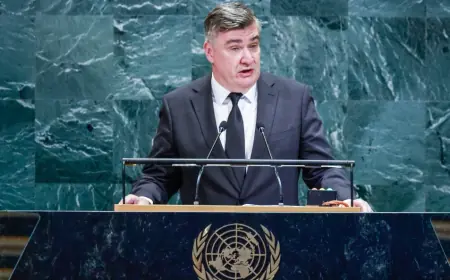 MILANOVIĆ POZVAO NA PRIZNANJE PALESTINE: "U GAZI NIJE SAMO RAT, TAMO JE POKOLJ!"
