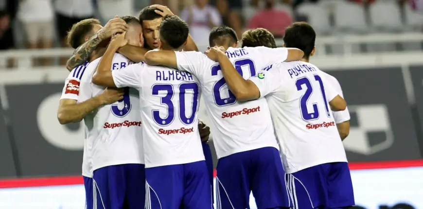 HAJDUK VOD PROTIV LOKOMOTIVE NA POLJUDU PRVIJENCEM ANTE REBIĆA