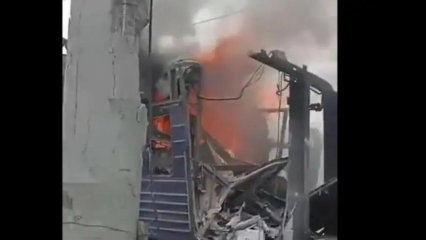 RUSKI DRON POGODIO VLAK PUN PUTNIKA, DESECI OZLIJEĐENIH