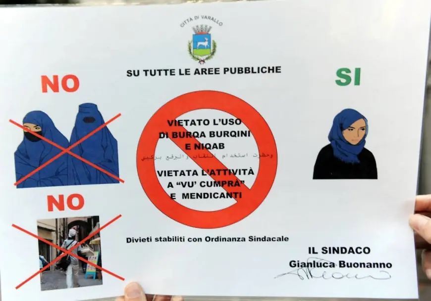 DESNA TALIJANSKA VLAST ZABRANJUJE BURKE I NIKABE