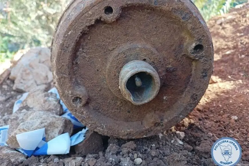 UKLONJENA BOMBA IZ DRUGOG SVJETSKOG RATA U PULI. BRITANSKA JE I TEŠKA 223 KILOGRAMA