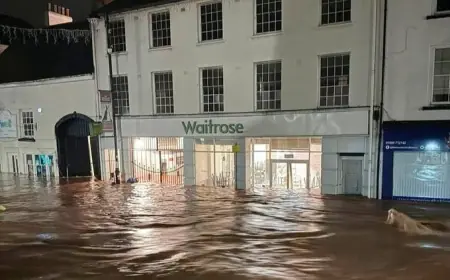 KOLAPS ZBOG CLAUDIJE! POPLAVLJENI GRADOVI, POJAVIO SE I RIJEDAK FENOMEN: "TO NISMO VIDJELI 50 GODINA"