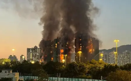 POŽAR ZAHVATIO NEBODERE: IMA MRTVIH, POGINUO VATROGASAC, NEKOLIKO LJUDI JE ZAROBLJENO
