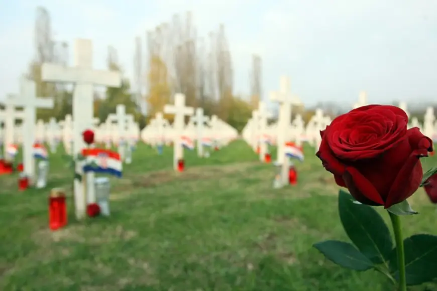 VUKOVAR: NA GROBOVE BRANITELJA POLOŽENE RUŽE