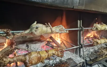 BILI SMO U RADUČIĆU I JELI JEDNU OD NAJBOLJIH PEČENIH JANJETINA U HRVATSKOJ!