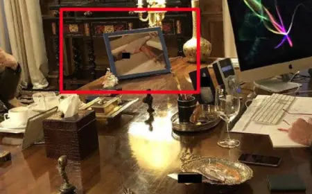 UZNEMIRUJUĆA FOTOGRAFIJA S RADNOG STOLA JEFFREYJA EPSTEINA