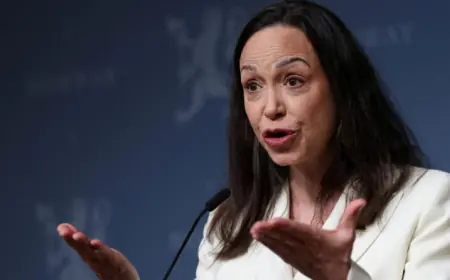 NOBELOVKA MACHADO ZADOBILA OZLJEDU PRI BIJEGU IZ VENEZUELE U NORVEŠKU