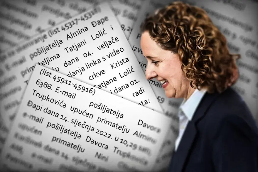 MINISTRICA TVRDI DA NIJE ZNALA ZA MULJAŽE U OBNOVI. PRONAĐENA 34 NJEZINA MAILA