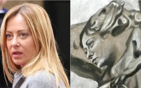 DIGLA SE BURA U SUSJEDSTVU NAKON RESTAURACIJE POVIJESNO VAŽNE BAZILIKE: "TKO KAŽE DA ANĐEO NALIKUJE NA GIORGIJU MELONI?"