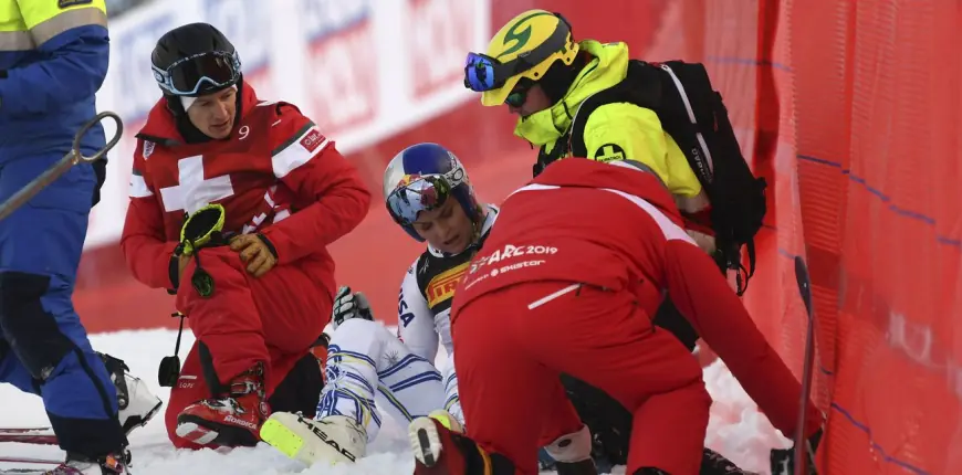 STRAVIČAN PAD LINDSEY VONN: UTRKA ODMAH PREKINUTA