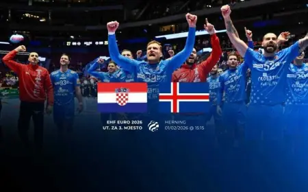 HRVATSKA - ISLAND: OZLIJEĐENI I VIROZNI HRVATI IDU PO BRONCU NA EUROPSKOM RUKOMETNOM PRVENSTVU