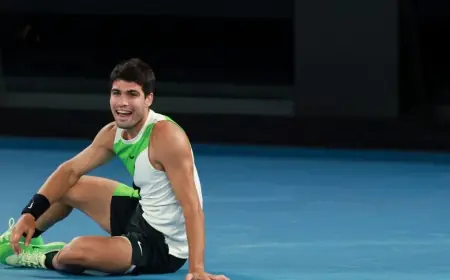 ALCARAZ OSVOJIO AUSTRALIAN OPEN: ĐOKOVIĆ MU PRVI UZEO SET, A ONDA JE DODAO GAS I SREDIO GA!l