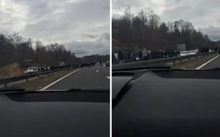 50 VOZILA TORCIDE I 210 ULTRASA STALO NA AUTOCESTI. POLICIJA: SPRIJEČILI SMO SUKOB