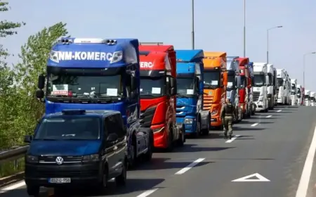 HRVATSKA S GRANICE VRATILA 875 VOZAČA KAMIONA IZ BiH: "NA KOLJENIMA SMO!"