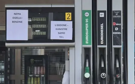 "NEMA DIZELA NI BENZINA": NEKE PUMPE VEĆ BEZ GORIVA, MINISTAR SE PRAVI ENGLEZ