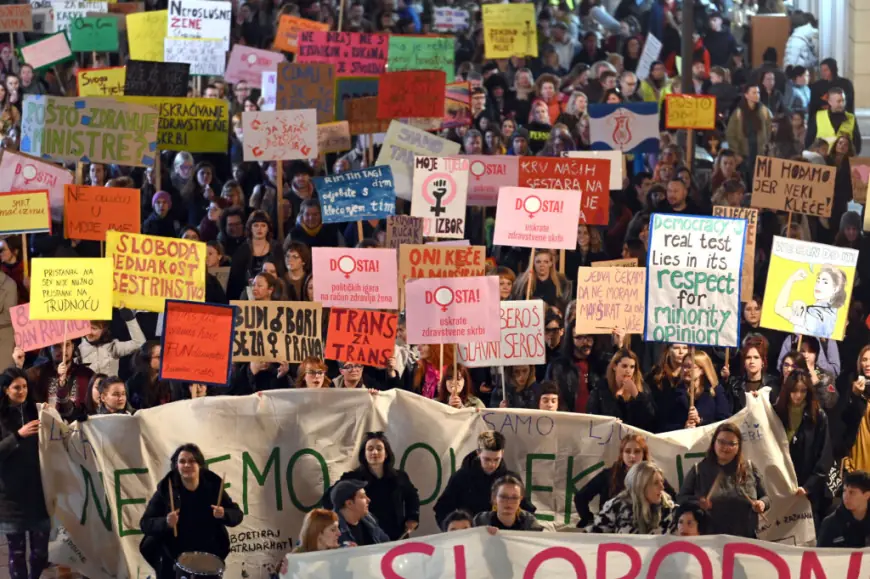 "ŽENE SU KIČMA OTPORA" : DO PUNE RAVNOPRAVNOSTI JOŠ 130 GODINA