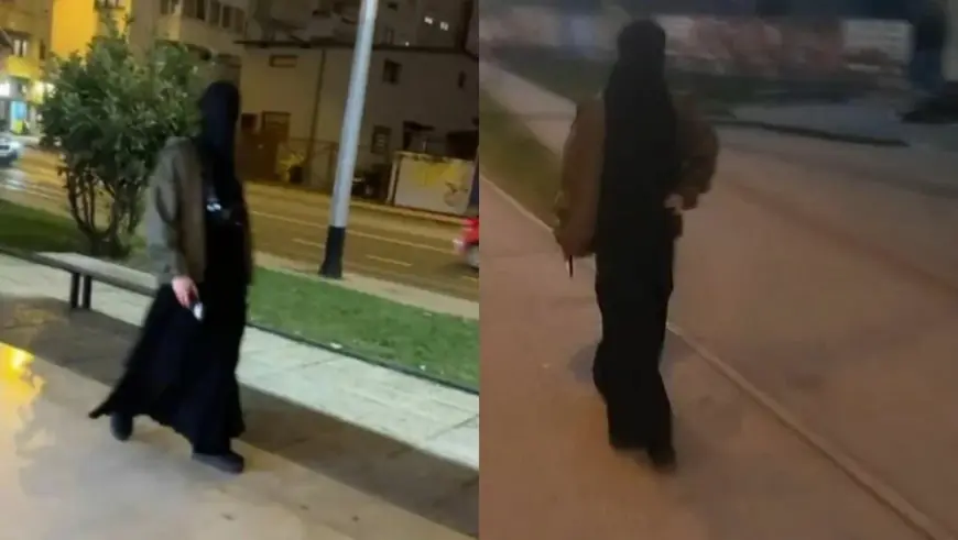 MASKIRANA ŽENA HODA ZAGREBOM S NOŽEM U RUCI: "OVO JE STRAŠNO, NIJE MI UOPĆE SVEJEDNO"