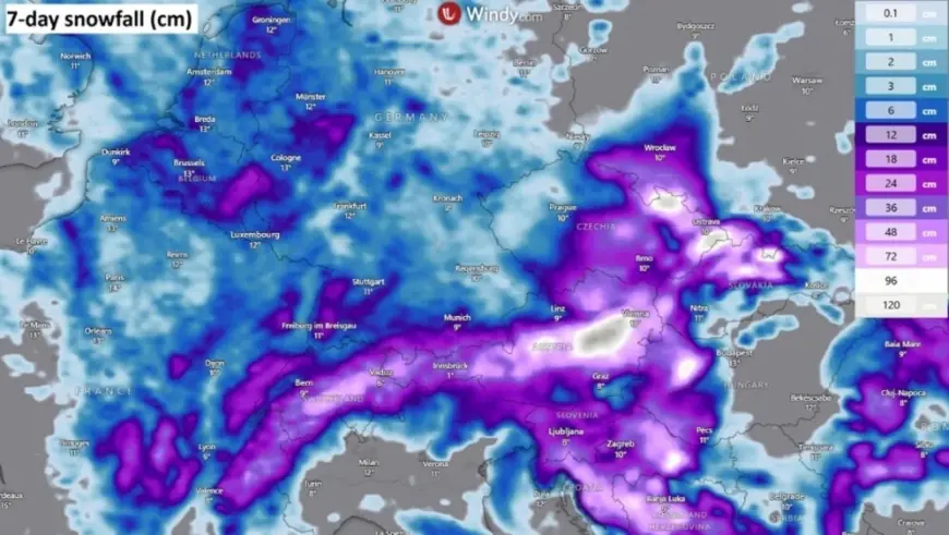 ZIMA JOŠ NIJE GOTOVA! STIŽE OBILAN SNIJEG, A EVO KAD GA MOŽETE OČEKIVATI