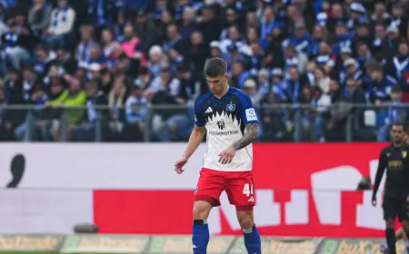 VUŠKOVIĆ IZGUBIO ŽIVCE U REMIJU HSV-a: ŠAKOM NAPUCAO LOPTU I POGODIO SUCA