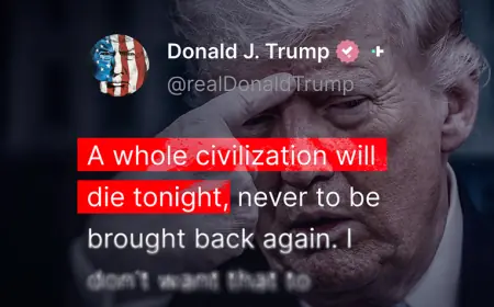 TRUMP: "JEDNA CIVILIZACIJA ĆE VEČERAS UMRIJETI"