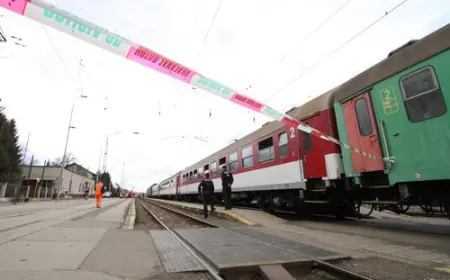 U ŽELJEZNIČKOJ NESREĆI U SLOVAČKOJ POGINUO MUŠKARAC, 21 OSOBA OZLIJEĐENA